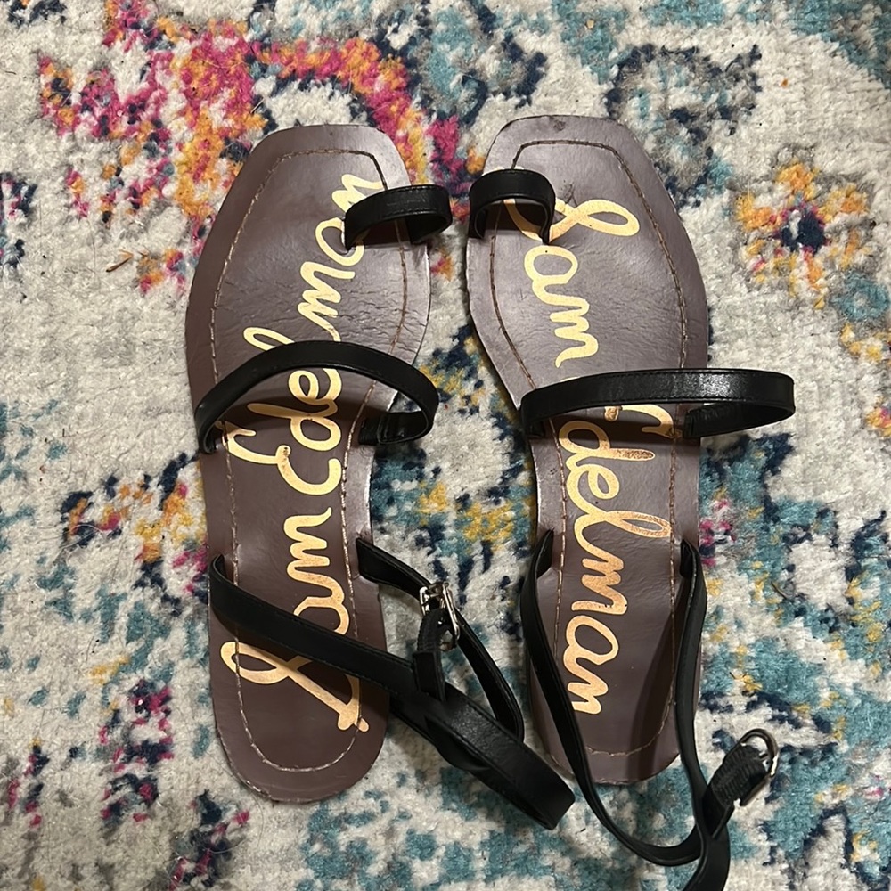 Sam Edelman black sandals